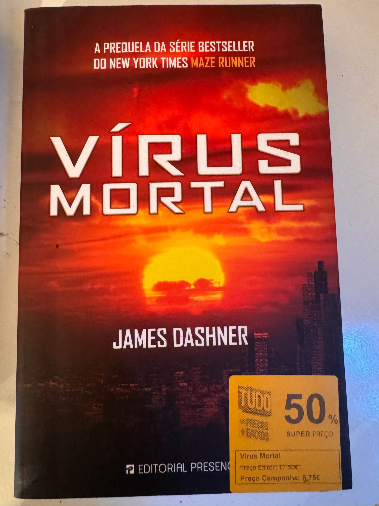 Vírus Mortal – James Dashner